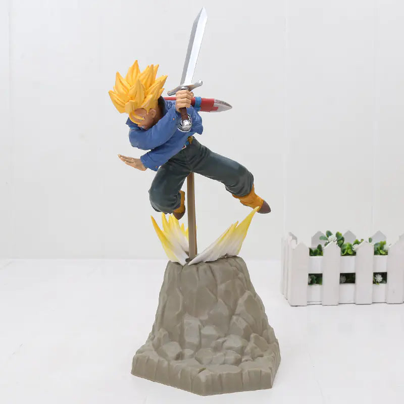 Dragon Ball figura Super Saiyan: Goku - Vegeta - Trunks