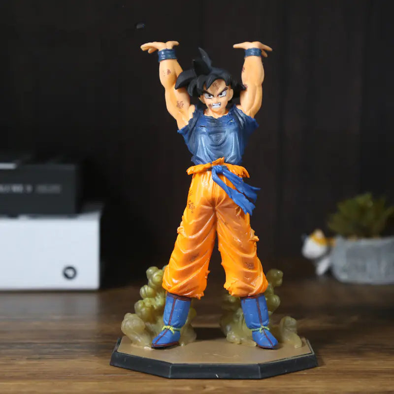 Dragon Ball figura Goku bola genki-dama con efectos luz y sonido