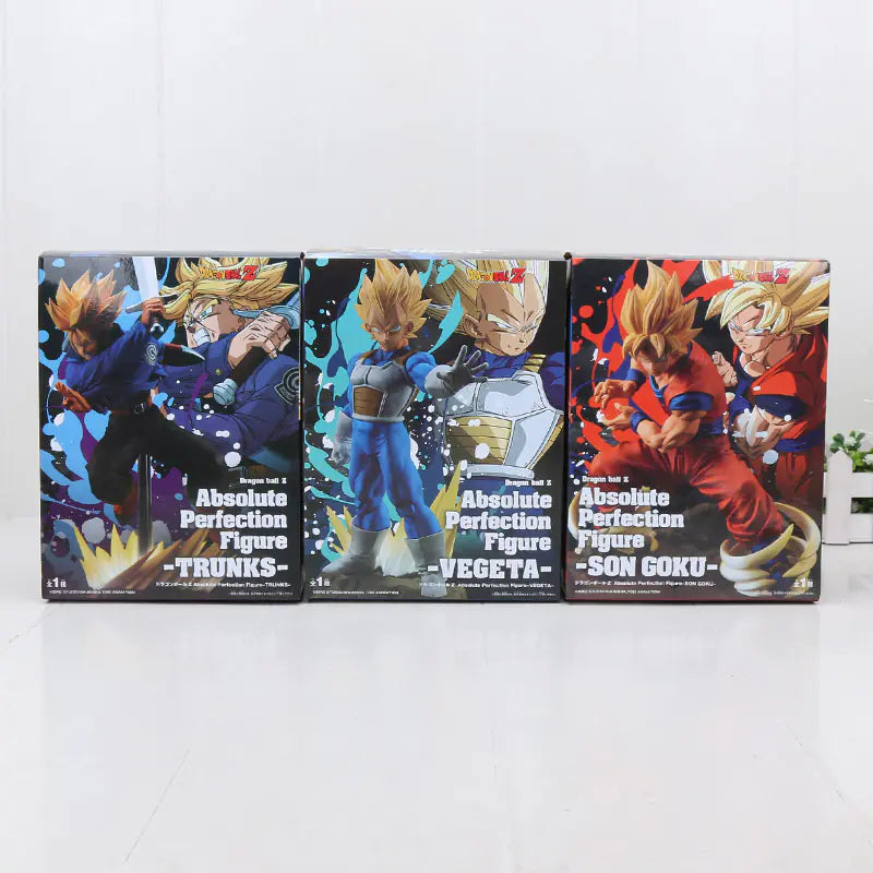 Dragon Ball figura Super Saiyan: Goku - Vegeta - Trunks