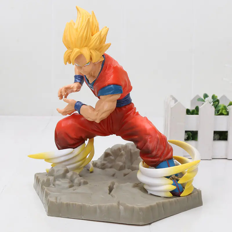 Dragon Ball figura Super Saiyan: Goku - Vegeta - Trunks