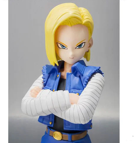 Figura articulada Androide C-18 - Dragon Ball SHF