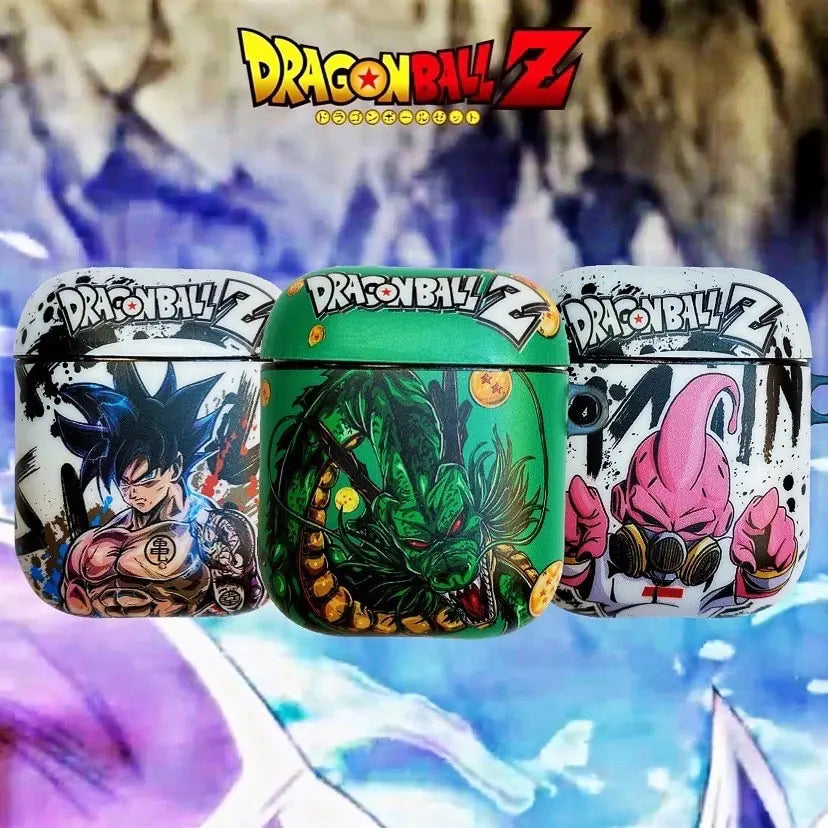 Dragon Ball funda de silicona para AirPods (Goku / Shenlong / Buu)