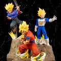 Dragon Ball pack de 3 figuras Edición Androide 18 (Trunks - Vegeta - Goku)